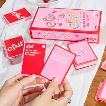 WHAT DO YOU MEME? Sip or Spill — The Girl's Night Party Game, Ultimate Bachelorette Party Games, Bachelorette Party Favors by Relatable