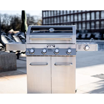Monument Grills 4-Burner Natural Gas Grill for All Enthusiasts