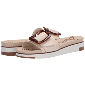 Sam Edelman Ariane Ivory Slides - Size 7.5 M