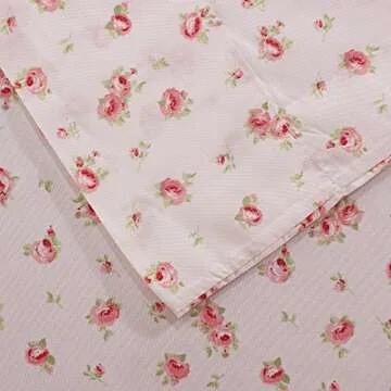 Modern Threads Silky Soft Microfiber and Wrinkle Free Sheets - Luxurious Microfiber Bed Sheets Includes Flat Sheet, Fitted Sheet with Deep Pockets, & Pillowcases Blush, Full