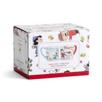 Adorable DaySpring Peanuts Christmas Mug - 14oz Ceramic