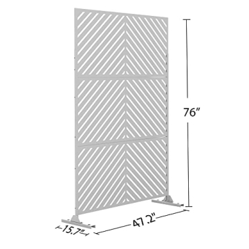 Elegant Privacy Screen for Gardens and Patios