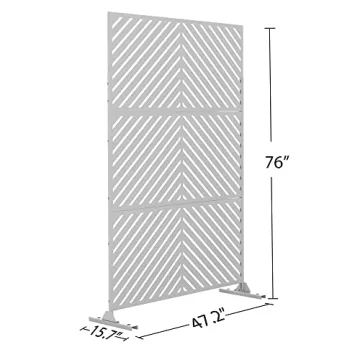 Elegant Privacy Screen for Gardens and Patios