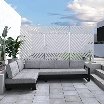 Elegant Privacy Screen for Gardens and Patios