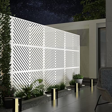 Elegant Privacy Screen for Gardens and Patios