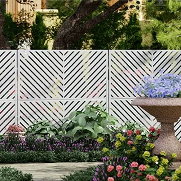 Elegant Privacy Screen for Gardens and Patios