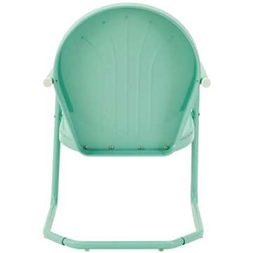 Crosley Griffith Outdoor Chair - Retro Metal for Patios