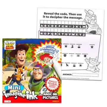 Disney Pixar Magic Ink Coloring Book Super Set - 3 Books
