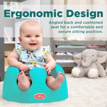 Nuby My Floor Seat - Soft Foam Portable Baby Chair