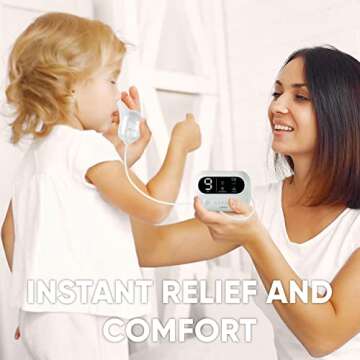 LittleTora Pro Baby Nasal Aspirator - Hospital Grade with Music & Light