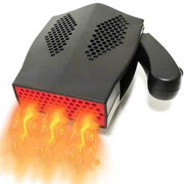 12V 150W Portable Car Heater & Defroster - Quick Heat for Any Vehicle
