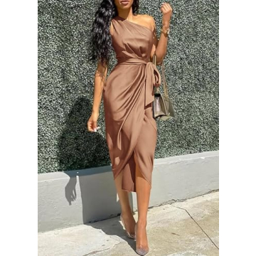 Elegant Summer Midi Bodycon Dress for Women