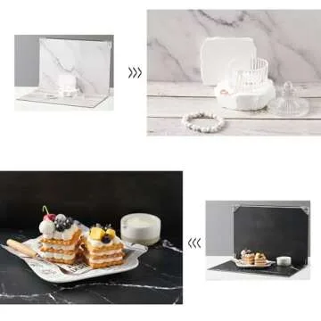 8Pcs Versatile Backdrop Kit for Product Photography