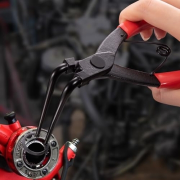Toolwiz Heavy Duty Snap Ring Pliers for Mechanics and DIYers