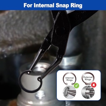 Toolwiz Heavy Duty Snap Ring Pliers for Mechanics and DIYers