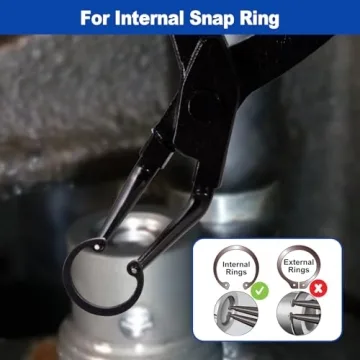 Toolwiz Heavy Duty Snap Ring Pliers for Mechanics and DIYers