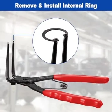 Toolwiz Heavy Duty Snap Ring Pliers for Mechanics and DIYers