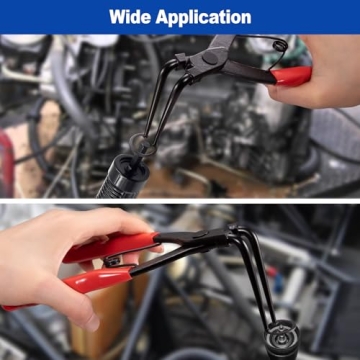 Toolwiz Heavy Duty Snap Ring Pliers for Mechanics and DIYers