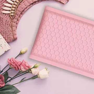 Yens Poly Bubble Mailers 4x8 Waterproof Self Seal Bags