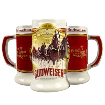 Budweiser 2024 91st Anniversary Limited Edition Clydesdale Stein