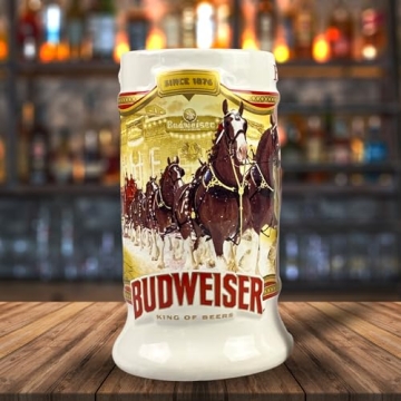 Limited Edition Budweiser Clydesdale Holiday Stein