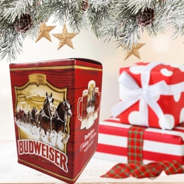 Limited Edition Budweiser Clydesdale Holiday Stein