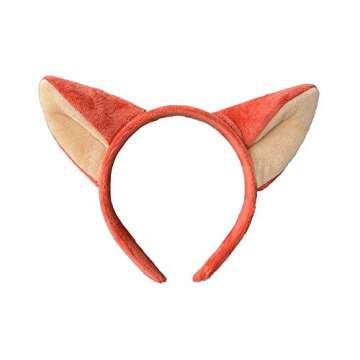 Headband Fox Ears Animal Style Cute Hairband for Costume Halloween Christmas