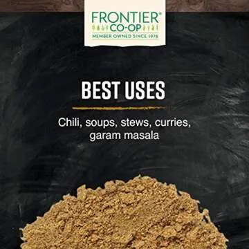 Frontier Co-op Organic Ground Cumin Seed 5.61oz Cumin Powder