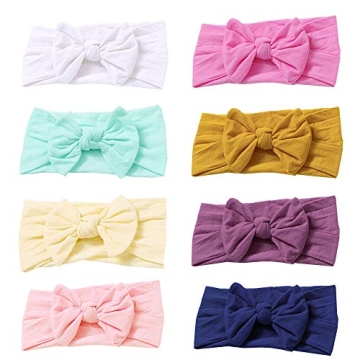 Prohouse Baby Nylon Headbands: Soft, Stretchy & Stylish for Girls