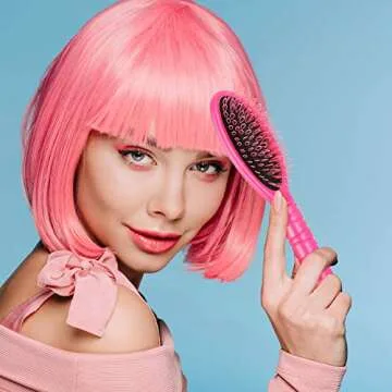 2-Piece Loop Wig Brush Set for Hair Extensions and Wigs