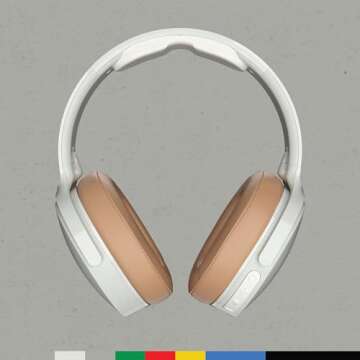 Skullcandy Hesh ANC Over-Ear Noise Cancelling Wireless Headphones, 22 Hr Battery, Microphone, Works ...