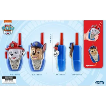 PAW Patrol Kids Walkie Talkies - Adventure Awaits!