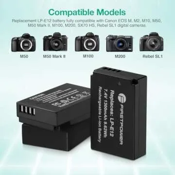 FirstPower LP-E12 Battery Kit - Ultimate Power Solution