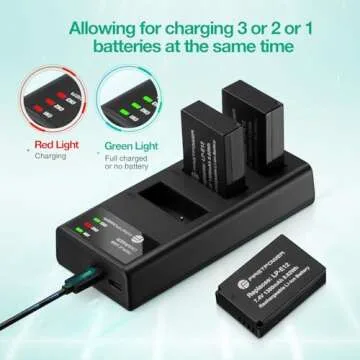 FirstPower LP-E12 Battery Kit - Ultimate Power Solution