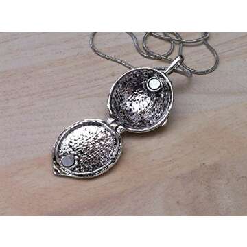 Vampire Diaries Elena Gilbert Locket Pendant Necklace