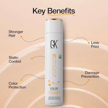 Shampoo Keratin Maintenance 10.1 FL Oz For Thin, Thick, Curly And Coarse Hair-Reduce Hair fall-Color...