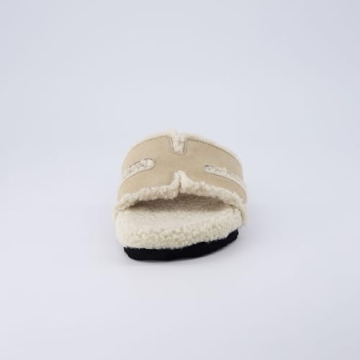 CUSHIONAIRE Cuddle Fur Slippers with Memory Foam Comfort