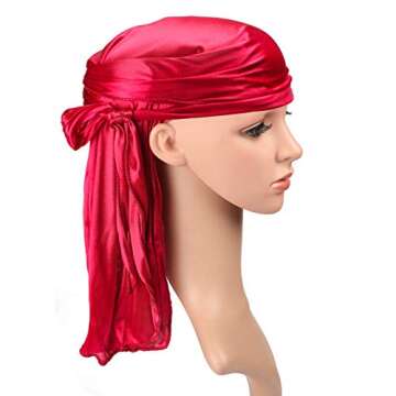 Beelittle Pirate Costume Accessories Durag Eye Patch Necklace