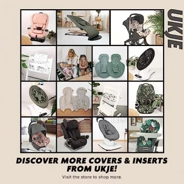 UKJE Soft Cotton Rocker Cover for 4Moms MamaRoo 4