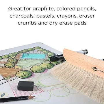 ALVIN Traditional Dusting Brush - Professional Quality