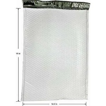 Progo 15 ct #7 Extra Large Poly Bubble Mailers 14.5x19 Inch Bubble Lined Cushioned Poly Mailer. Tear-proof, Water-resistant and Postage-saving Lightweight Shipping Padded Envelopes/Bags.