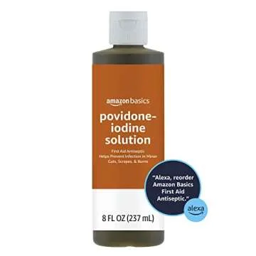 Amazon Basics First Aid Antiseptic with Povidone Iodine