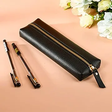 Sluxa Genuine Leather Pen Case for Professionals and Students