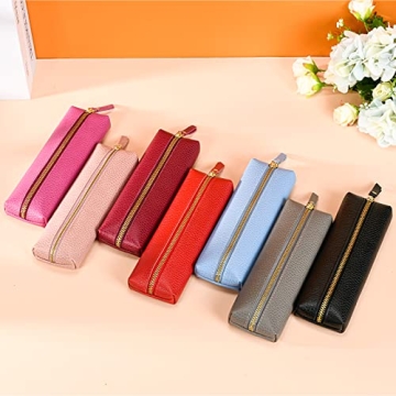 Sluxa Genuine Leather Pen Case for Professionals and Students