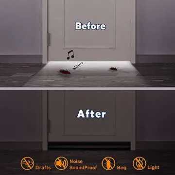 MAXTID Adjustable Door Draft Stopper for Energy Savings