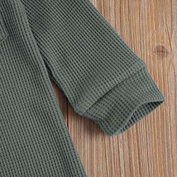 Ynibbim Baby Hooded Romper for Infants - Cozy & Stylish