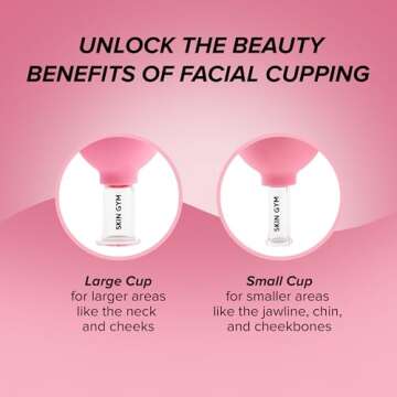 Skin Gym Facial Cupping Set for Sculpting & Toning