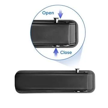 Single Hole Punch 1 Hole Puncher Heavy Duty Paper Hole Punch, 20 Sheet Punch Capacity, Whole Puncher Hand Craft Hole Puncher for Paper, Chipboard, Index Cards, Card Stock and Art Project, Black