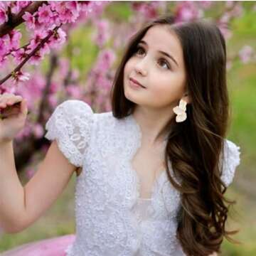 Unique Irregular Flower Stud Earrings for Women