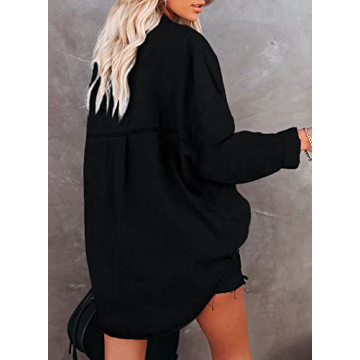 Happy Sailed Plus Size Denim Jacket for Stylish Women